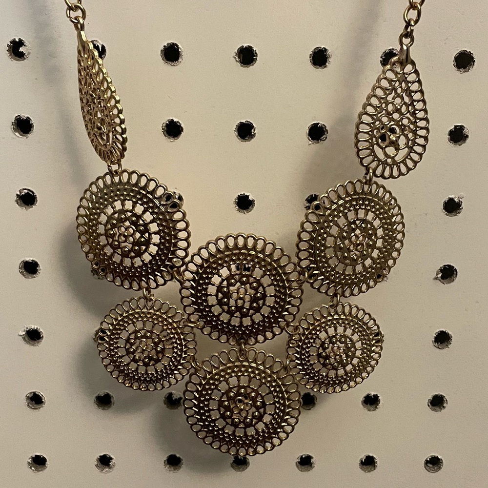Gold necklace